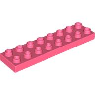 LEGO® DUPLO® KOSTKA TRAVERZKA 2X8 NÍZKÁ