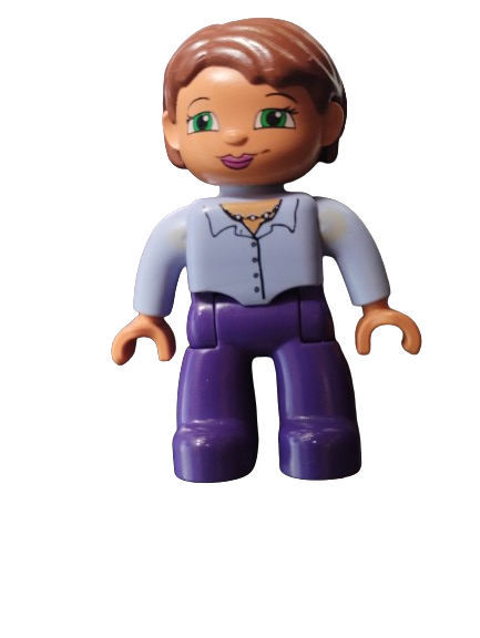 LEGO® DUPLO® FIGURKA ŽENA MAMINKA - VIZ POPIS