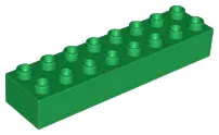 LEGO® DUPLO® KOSTKA TRAVERZA 2X8 VYSOKÁ