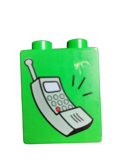 LEGO® DUPLO® KOSTKA POTISK 2X1 MOBIL TELEFON