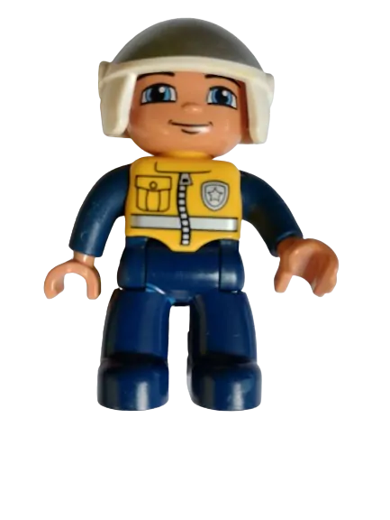 LEGO® DUPLO® FIGURKA MUŽ POLICISTA POLICIE - VADA