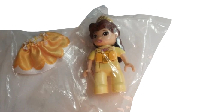 LEGO® DUPLO® FIGURKA ŽENA PRINCEZNA KRÁSKA BELLA BELLE ZE SETU 10877
