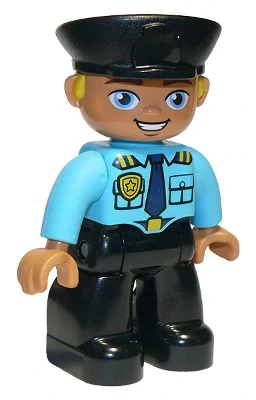 LEGO® DUPLO® FIGURKA MUŽ POLICISTA ZE SETU 10902