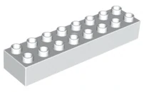 LEGO® DUPLO® KOSTKA TRAVERZA 2X8 VYSOKÁ