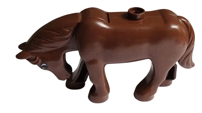LEGO® DUPLO® KŮŇ KONÍK - HLAVA NEDRŽÍ + OTISKY