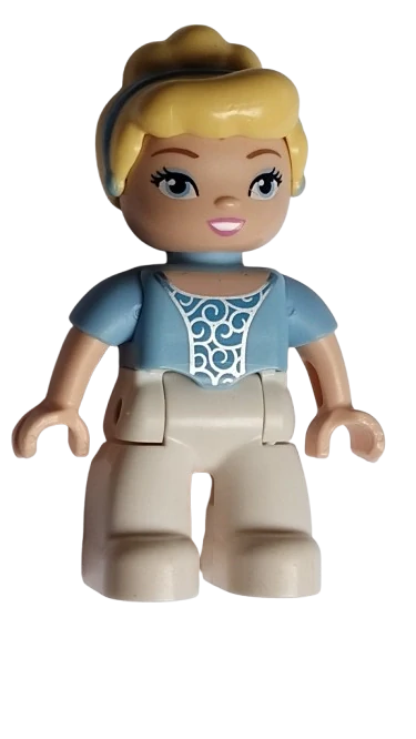 LEGO® DUPLO® FIGURKA ŽENA POPELKA - VIZ POPIS