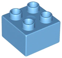 LEGO® DUPLO® KOSTKA 2X2 NOPY