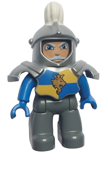 LEGO® DUPLO® FIGURKA MUŽ RYTÍŘ + BRNĚNÍ