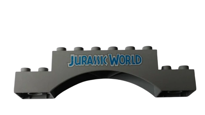 LEGO® DUPLO® MOST OBLOUK KLENBA S POTISKEM JURASSIC WORLD - POŠKRÁBANÉ