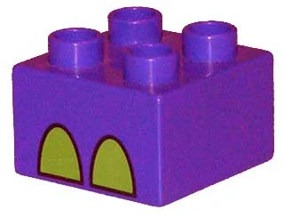 LEGO® DUPLO® KOSTKA POTISK NOHY
