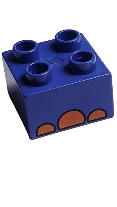 LEGO® DUPLO® KOSTKA POTISK NOHY