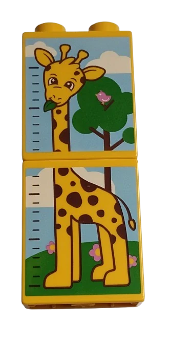 LEGO® DUPLO® KOSTKA POTISK METR ŽIRAFA