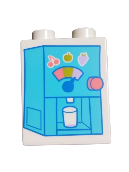 LEGO® DUPLO® KOSTKA 2X1 S POTISKEM NÁPOJOVÝ AUTOMAT
