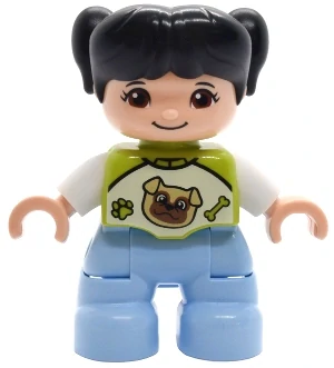 LEGO® DUPLO® FIGURKA DÍTĚ HOLČIČKA HOLKA