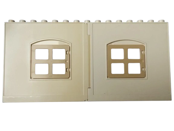LEGO® DUPLO® STĚNA DOMU - ZAŽLOUTLÁ