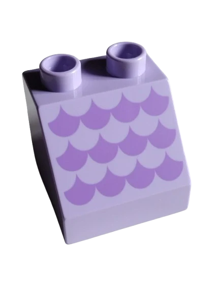 LEGO® DUPLO® KOSTKA ZKOSENÁ POTISK STŘECHA