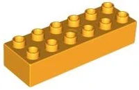 LEGO® DUPLO® KOSTKA 2X6 NOPŮ
