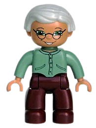 LEGO® DUPLO® FIGURKA ŽENA BABIČKA