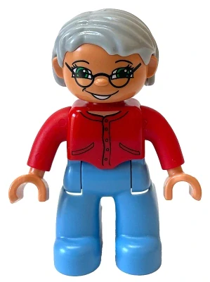 LEGO® DUPLO® FIGURKA ŽENA BABIČKA