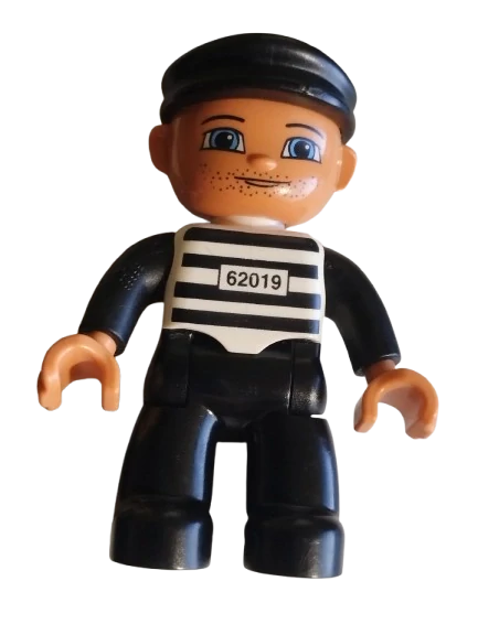 LEGO® DUPLO® FIGURKA MUŽ VĚZEŇ