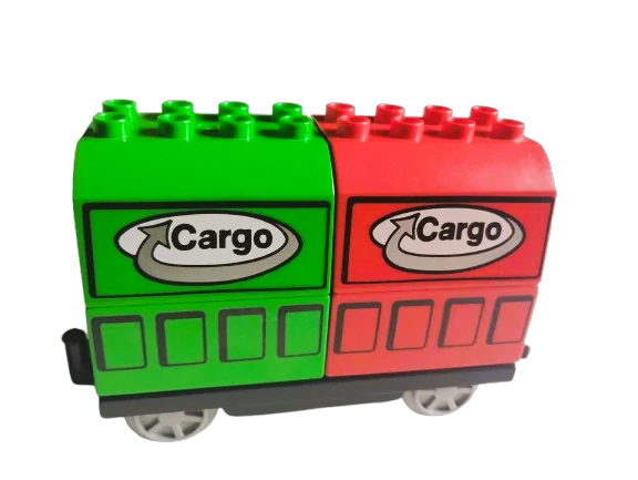 LEGO® DUPLO® CARGO MAŠINKA VLÁČEK VAGON