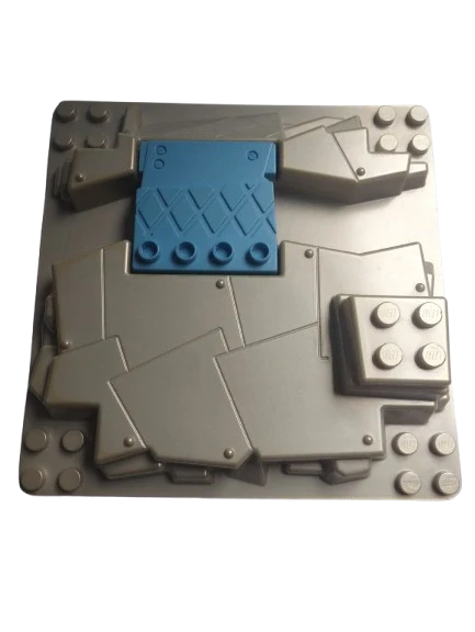 LEGO® DUPLO® 3D PODLOŽKA LITTLE ROBOTS - ZAŽLOUTLÉ MAPY, NOPY - VIZ POPIS