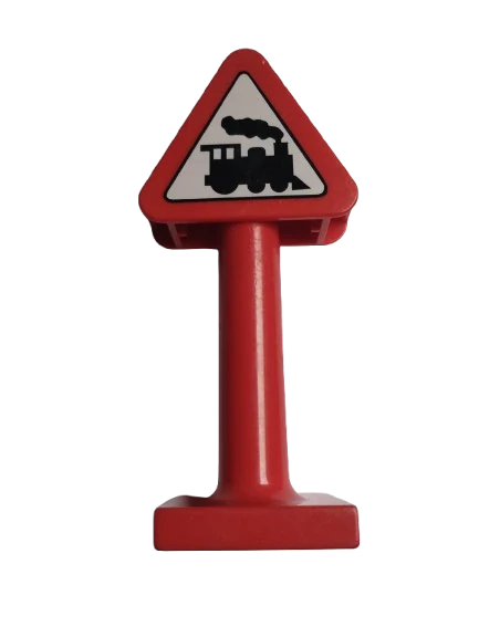 LEGO® DUPLO® DOPRAVNÍ ZNAČKA POZOR VLAK