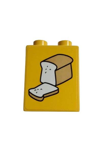 LEGO® DUPLO® KOSTKA 2X1 S POLEPKOU TOUSTOVÝ CHLEBA