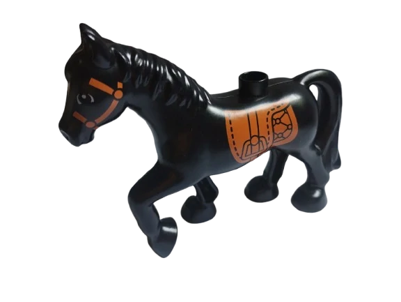 LEGO® DUPLO® KŮŇ KONÍK S POTISKEM SEDLA