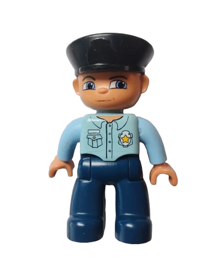 LEGO® DUPLO® FIGURKA MUŽ POLICISTA POLICIE - VIZ POPIS