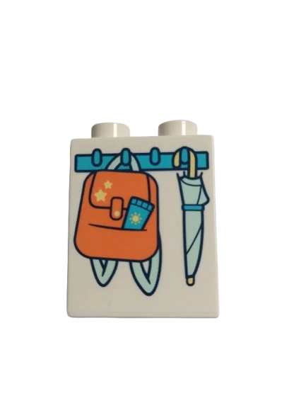 LEGO® DUPLO® KOSTKA 2X1 S POTISKEM VĚŠÁK