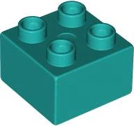 LEGO® DUPLO® KOSTKA 2X2 NOPY