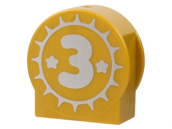 LEGO® DUPLO® KOSTKA S POTISKEM MINCE PENÍZE *3*