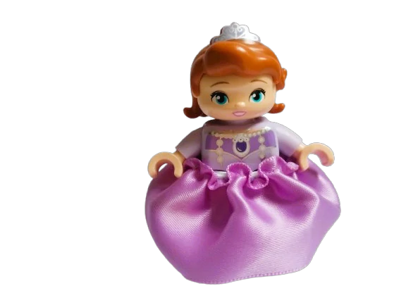 LEGO® DUPLO® FIGURKA ŽENA PRINCEZNA SOFIE + SUKNĚ
