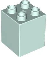 LEGO® DUPLO® KOSTKA 2X2 NOPY VYSOKÁ