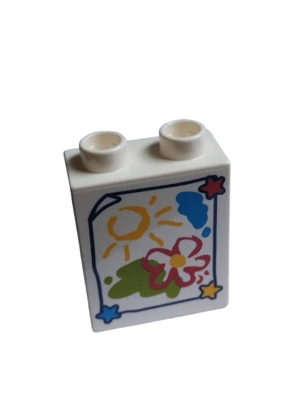 LEGO® DUPLO® KOSTKA 2X1 S POTISKEM VÝKRES