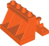 LEGO® DUPLO® KONCOVÁ ZARÁŽKA KONCOVKA KOLEJE
