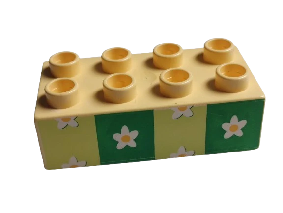 LEGO® DUPLO® KOSTKA POTISK TAPETA
