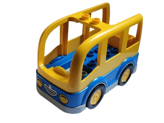 LEGO® DUPLO® ŠKOLNÍ AUTOBUS MENŠÍ DODÁVKA AUTO