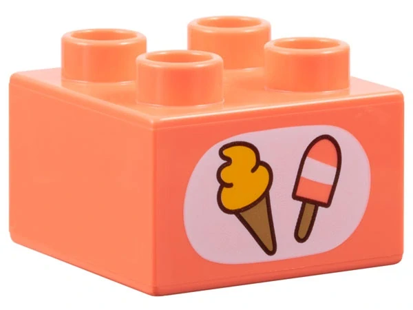 LEGO® DUPLO® KOSTKA 2X2 S POTISKEM NANUK ZMRZLINA