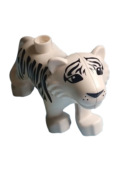 LEGO® DUPLO® TYGR VELKÝ BÍLÝ - VIZ POPIS