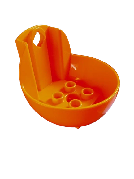 LEGO® DUPLO® KOŠ SEDAČKA NA KOLOTOČ - ORANŽOVÁ