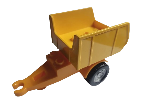 LEGO® DUPLO® VÝKLOPNÝ VALNÍK PŘÍVĚSNÝ VOZÍK VLEČKA
