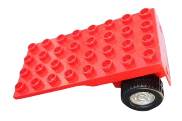 LEGO® DUPLO® ČERVENÝ PŘÍVĚS NÁVĚS ZA AUTO