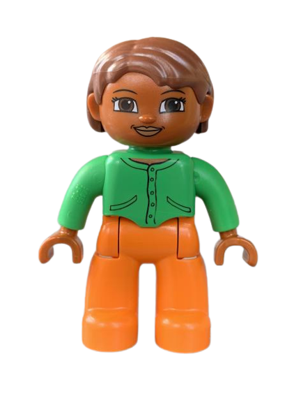 LEGO® DUPLO® FIGURKA ŽENA MAMINKA