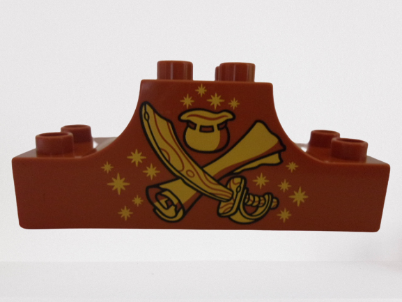 LEGO DUPLO PIRÁT KOSTKA KOSTKY