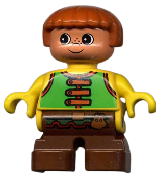 LEGO® DUPLO® FIGURKA KLUK,CHLAPEC
