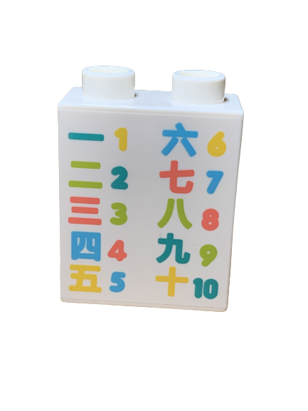 LEGO® DUPLO® POTISK ČÍSLA ČÍNA