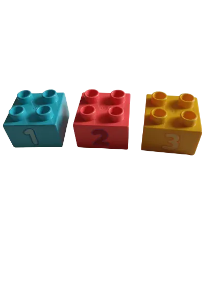 LEGO® DUPLO® KOSTKA S POTISKEM ČÍSLA 123