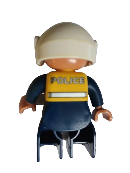LEGO® DUPLO® FIGURKA MUŽ POLICISTA POLICIE - VADA
